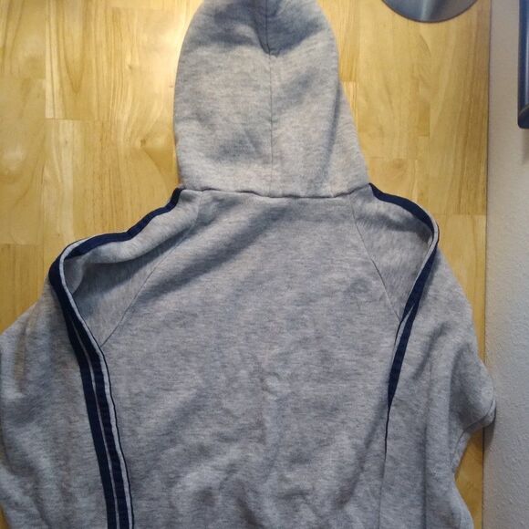 Vintage Bassett Walker Three Stripe Hoodie Sweatshirt - Picture 7 of 8